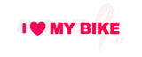 "I LOVE MY BIKE" - Sticker